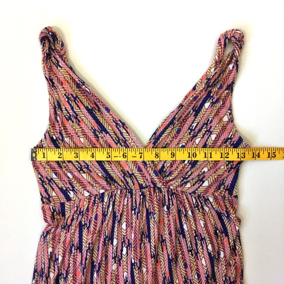 Soprano Multi-colored Soft Flowy Maxi Dress Size S - Picture 10 of 10